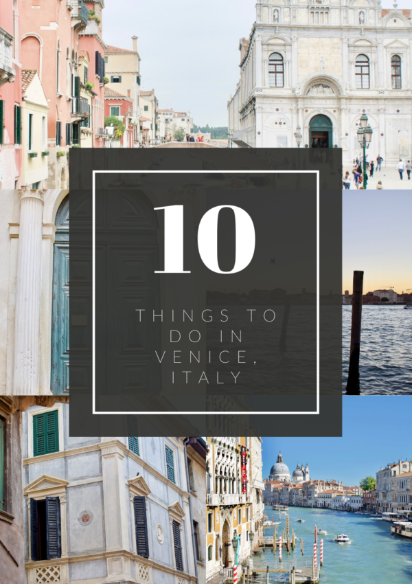 Top 10 Things to do in Venice