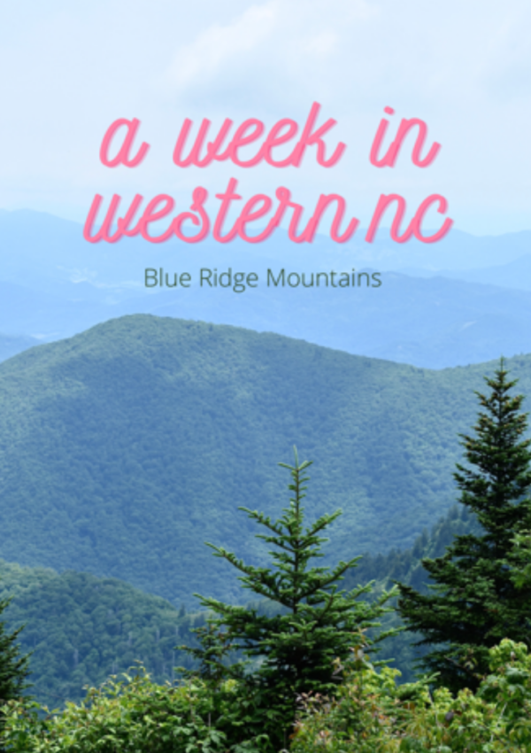 Small Town Feels: A Week in Western NC