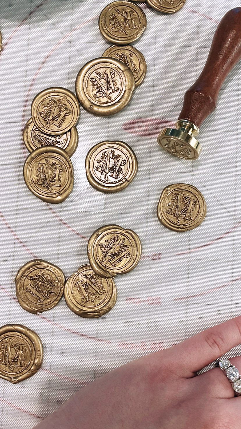 100+ Floral Wax Seal Stamps 
