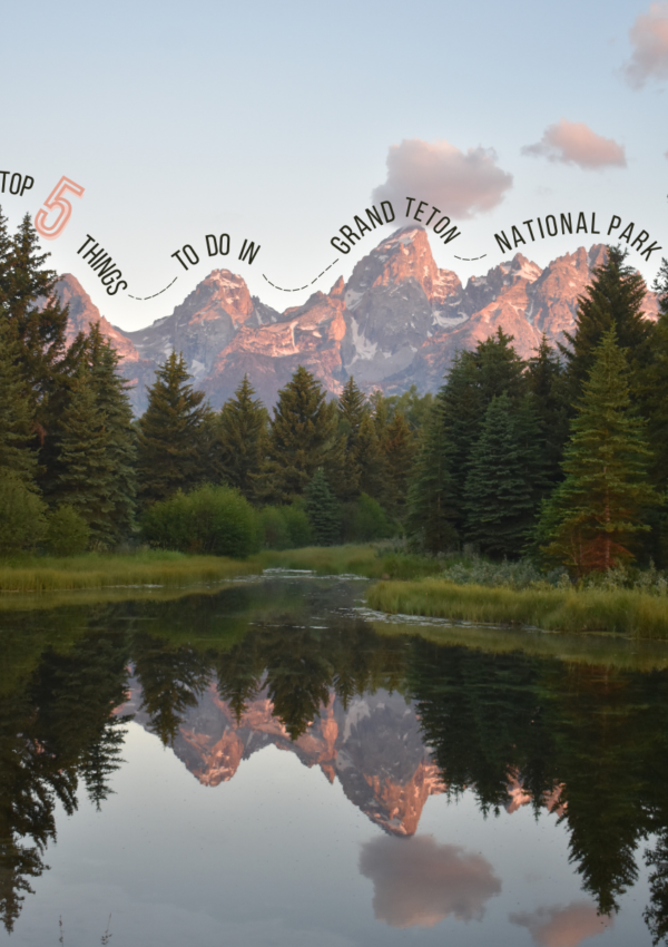 beautiful grand teton mountain range