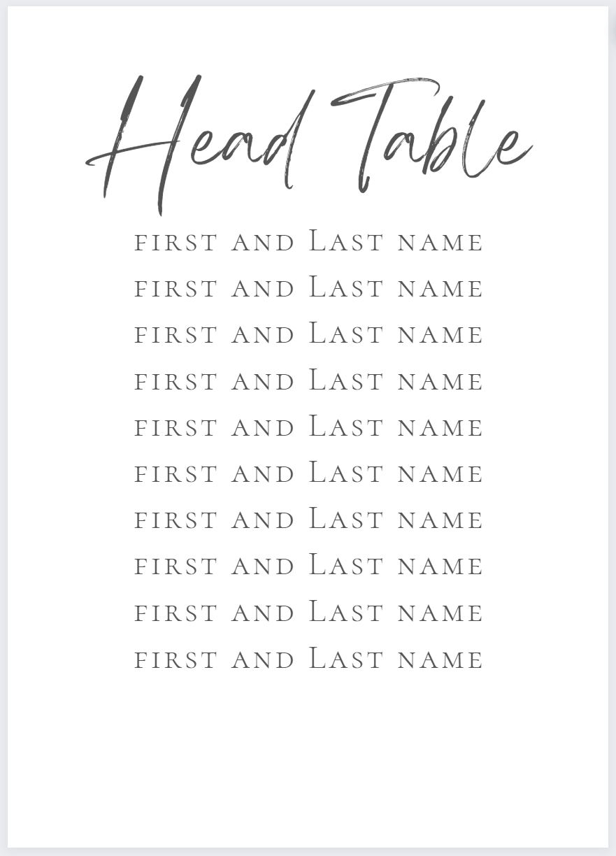 DIY: Cheap and Easy Acrylic Wedding Seating Chart